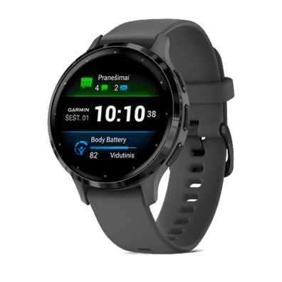 (Ret) Garmin Smart Watch Venu 3S GPS Wi-Fi Sesame Slate | BITĖ