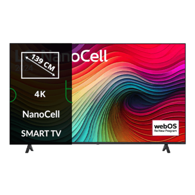 (Ret) LG 55" NanoCell 4K Smart TV 2024 55NANO81T3A | BITĖ 1