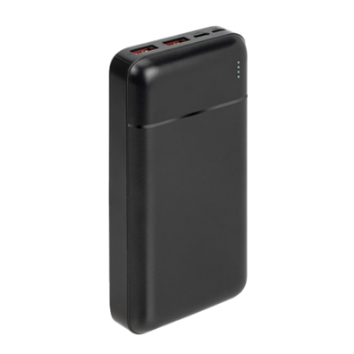 RIVACASE VA2102 Power Bank 20000 mAh QC/PD 22.5W Black | BITĖ 1