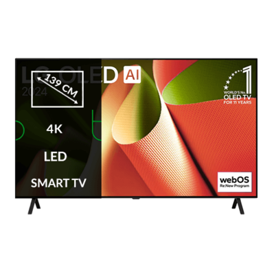 LG 55" 4K OLED AI B4 Smart TV OLED55B43LA | BITĖ 1