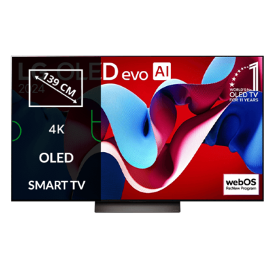 LG 55" 4K OLED evo AI C4 Smart TV OLED55C4 | BITĖ 1