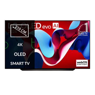 LG 83" 4K OLED evo AI C4 Smart TV OLED83C4 | BITĖ 1