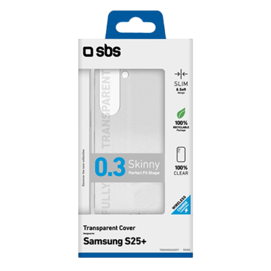 Samsung Galaxy S25+ Skinny Cover By SBS Transparent | BITĖ 2