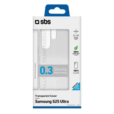 Samsung Galaxy S25 Ultra Skinny Cover By SBS Transparent	| BITĖ 2