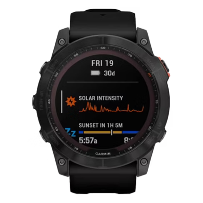 (Ret) Garmin Fenix 7X Solar Slate Gray with Black Band | BITĖ 1