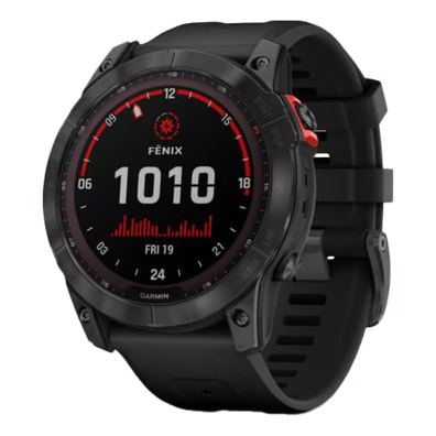 (Ret) Garmin Fenix 7X Solar Slate Gray with Black Band | BITĖ 2