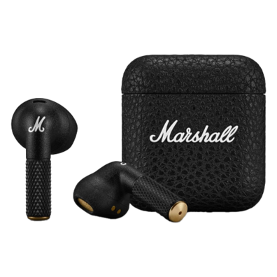 Marshall Wireless Bluetooth Earbuds Minor IV Black | BITĖ 1