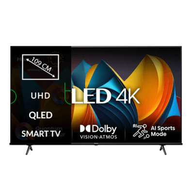 Hisense 43" 4K QLED Smart TV 43E7NQ | BITĖ