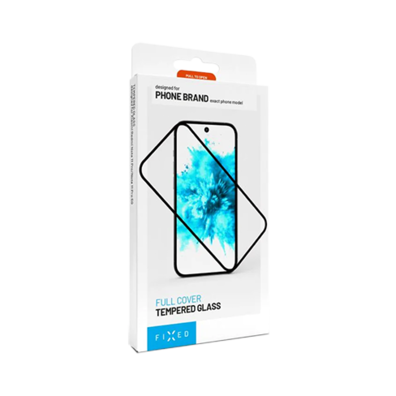 Samsung Galaxy S25+/S24+ Full Cover 2.5D Tempered Glass By Fixed Black | BITĖ