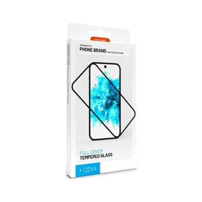 Xiaomi Redmi Note 14 Full Cover 2.5D Tempered Glass By Fixed Black | BITĖ 