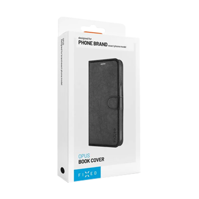 Xiaomi Redmi Note 14 Pro 5G/Poco X7 Wallet Opus Case By Fixed Black | BITĖ 1