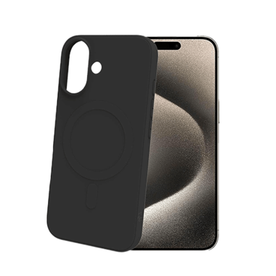 Apple iPhone 16 CromoMag Cover by Celly Black | BITĖ