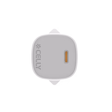 Wall Charger 20W USB-C, by Celly White | BITĖ