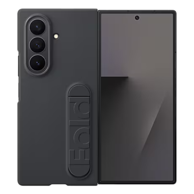 Samsung Galaxy Fold7 Silicone Case with Stand Black | BITĖ 1