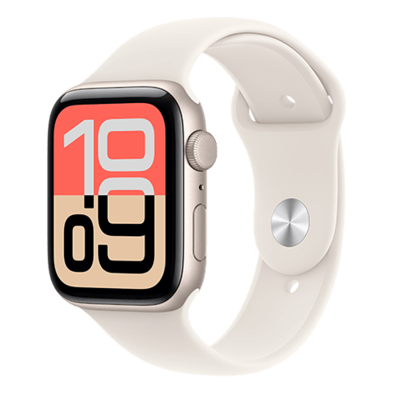 Apple Watch SE 3 GPS + Cellular 40mm Starlight Aluminium Case with Starlight Sport Band - S/M | BITĖ 2