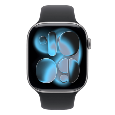 Apple Watch Series 11 GPS + Cellular 42mm Space Grey Aluminium Case with Black Sport Band - S/M | BITĖ 1