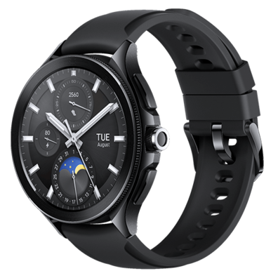 (Ret) Xiaomi Watch 2 Pro LTE Black Case with Black Fluororubber Strap (BHR7208GL) | BITĖ