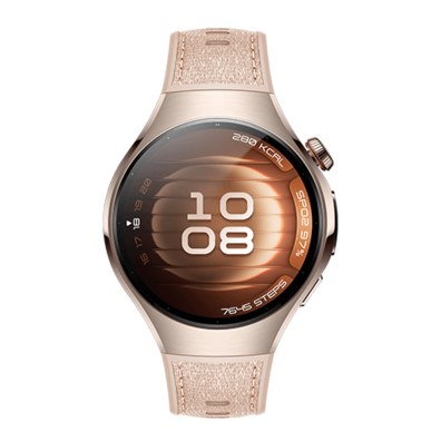 Huawei Watch 5 LTE 42mm Titanium Beige Case with Stellar Beige Leather strap (Soc-L29L) | BITĖ 1