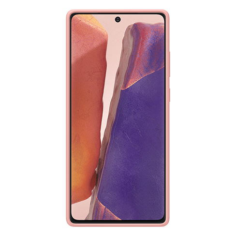 Samsung Galaxy Note20 Ultra чехол (Silicone Cover) Коричневый 2 img.