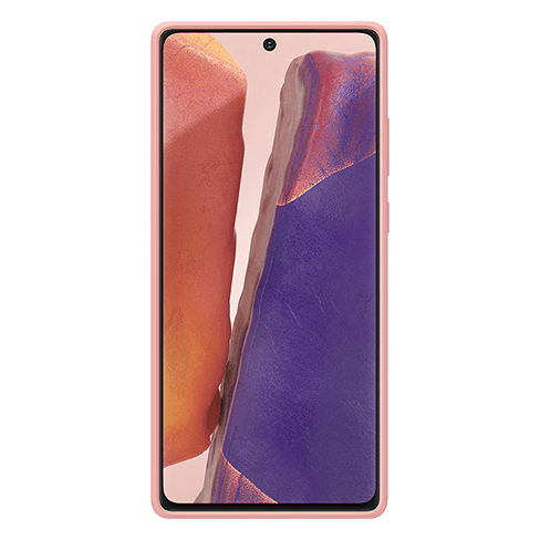 Samsung Galaxy Note20 aizsargvāciņš (Silicone Case) Brūns 1 img.