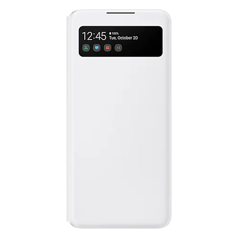 Samsung Galaxy A42 чехол (Smart S View Case) Белый 1 img.