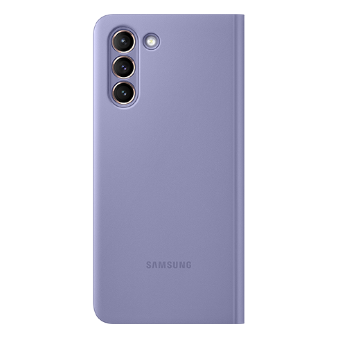 Samsung Galaxy S21 чехол(Smart Clear View Case (EE)) Фиолетовый 3 img.