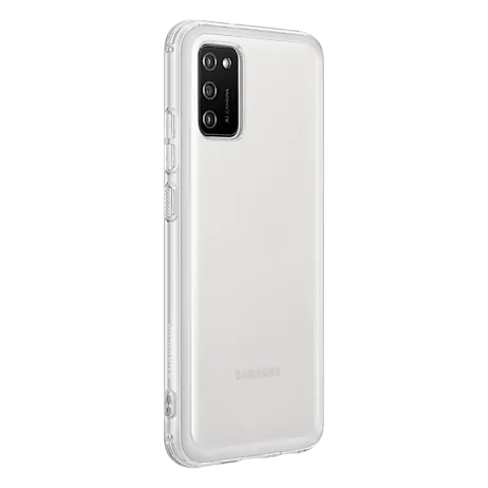 Samsung Galaxy A02s чехол (Soft Clear Cover) Прозрачный 2 img.
