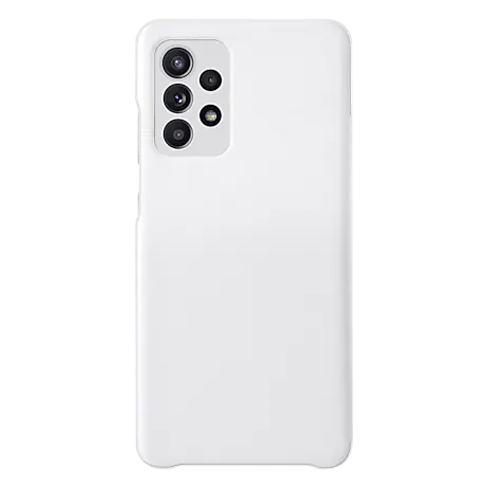 Samsung Galaxy A52/A52s aizsargvāciņš (Smart S View Wallet Case (EE)) Balts 3 img.