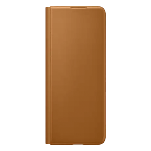 Samsung Galaxy Fold3 5G чехол(Leather Flip Cover) Коричневый 5 img.
