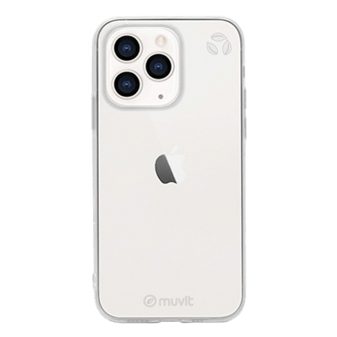 Muvit Apple iPhone 13 Pro aizsargvāciņš (Recycletek Soft Cover) Caurspīdīgs 1 img.