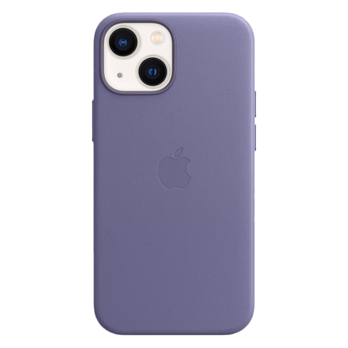Apple iPhone 13 mini чехол (Leather Case with MagSafe) Светло-фиолетовый 1 img.