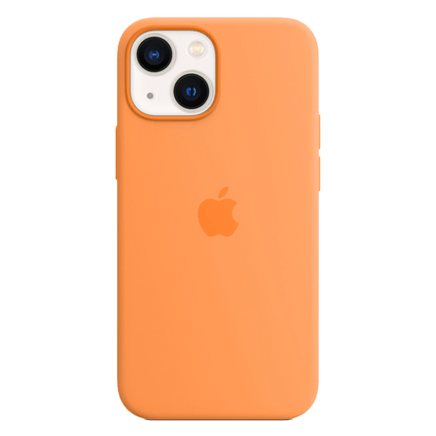 Apple iPhone 13 mini aizsargvāciņš (Silicone Case with MagSafe) Oranžs 1 img.