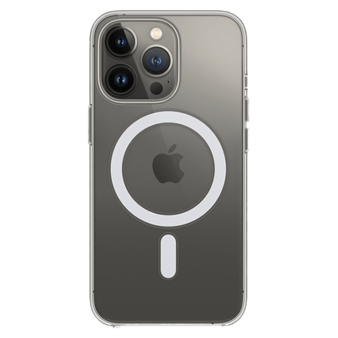 Apple iPhone 13 mini aizsargvāciņš (Clear Case with MagSafe) Caurspīdīgs 1 img.