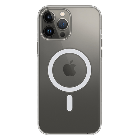 Apple iPhone 13 Pro Max чехол (Clear Case with MagSafe) Прозрачный 1 img.