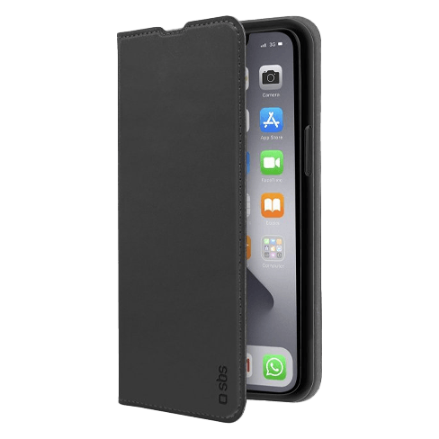SBS Apple iPhone 13 aizsargvāciņš (Wallet PU Case) Melns 1 img.