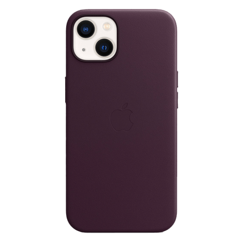 Apple iPhone 13 чехол(Leather Case with MagSafe) Фиолетовый 1 img.