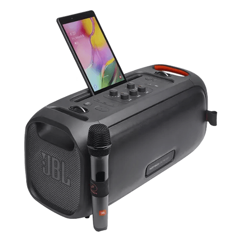 JBL PartyBox On-The-Go Melns 7 img.