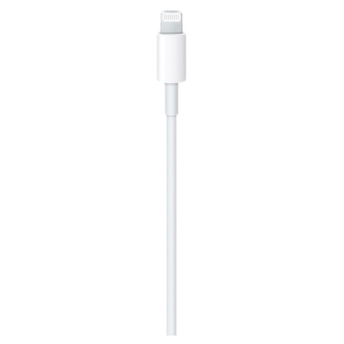 Apple Lightning to USB-C 1 m vads Balts 2 img.