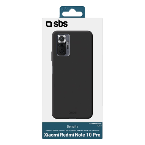 SBS Xiaomi Redmi Note 10 Pro чехол(Sensity Cover) Чёрный 2 img.