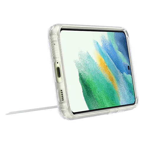 Samsung Samsung Galaxy S21 FE aizsargvāciņš (Clear Standing Cover Transparent) 6 img.