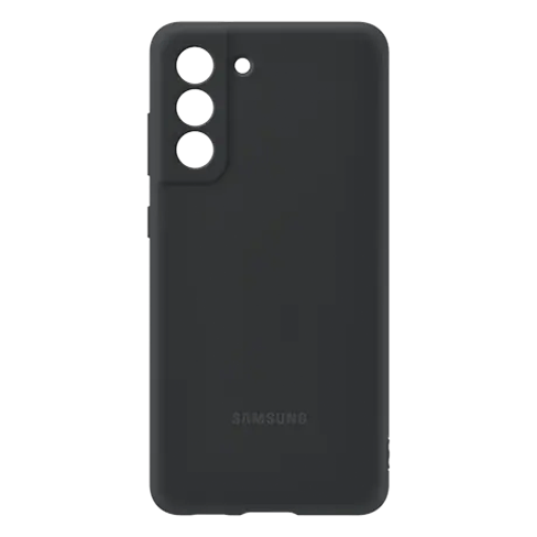 Samsung Samsung Galaxy S21 FE чехол (Silicone Cover) Тёмно-серый 4 img.