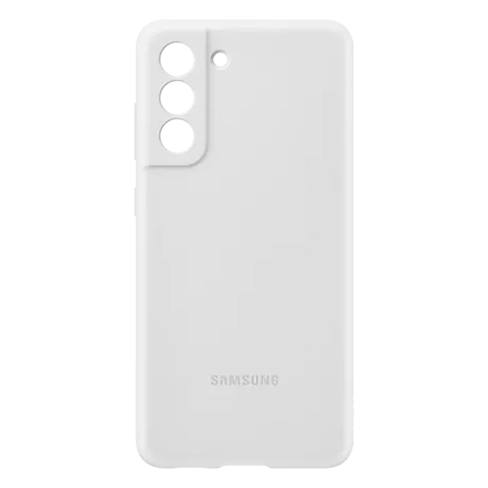Samsung Samsung Galaxy S21 FE aizsargvāciņš (Silicone Cover) Balts 4 img.