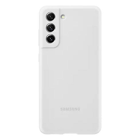 Samsung Samsung Galaxy S21 FE aizsargvāciņš (Silicone Cover) Balts 1 img.