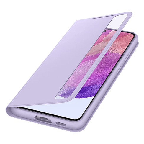  Samsung Galaxy S21 FE чехол (Smart Clear View Case) Лаванда фиолетовый 4 img.