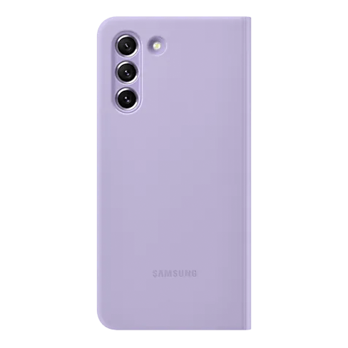  Samsung Galaxy S21 FE чехол (Smart Clear View Case) Лаванда фиолетовый 2 img.