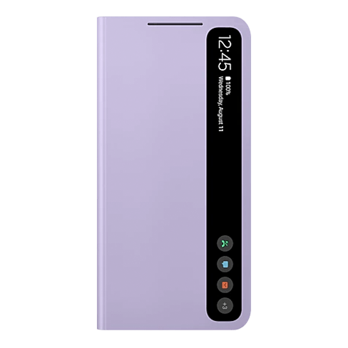  Samsung Galaxy S21 FE чехол (Smart Clear View Case) Лаванда фиолетовый 1 img.