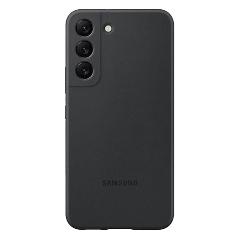 Samsung Galaxy S22+ aizsargvāciņš (Silicone Cover) Melns 1 img.