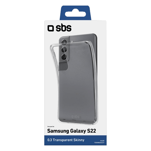 SBS Samsung Galaxy S22+ aizsargvāciņš (Skinny Cover Transparent) Caurspīdīgs 2 img.