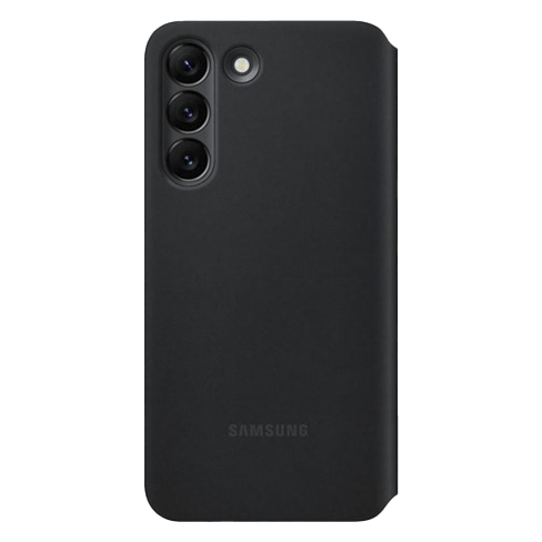 Samsung Galaxy S22+ чехол (Smart Clear View Cover) Чёрный 1 img.
