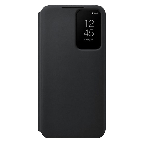 Samsung Galaxy S22+ чехол (Smart Clear View Cover) Чёрный 2 img.